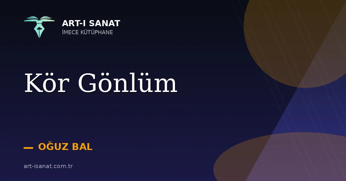 Kör Gönlüm