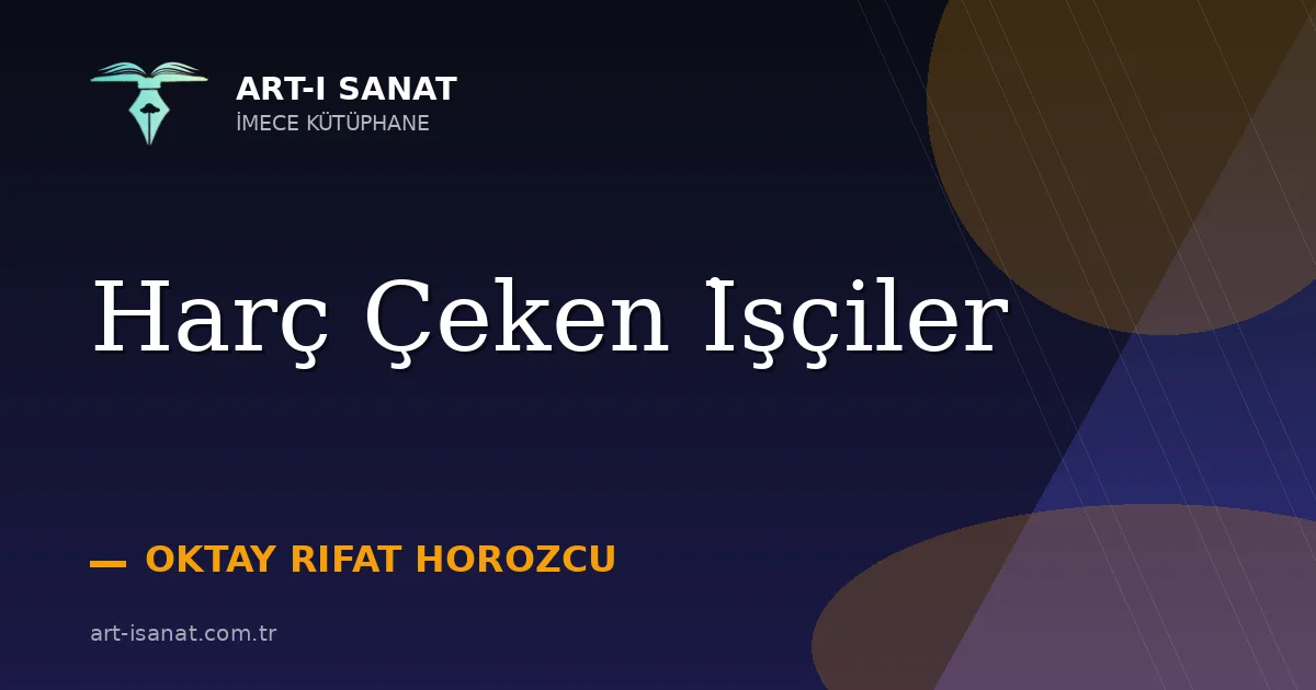 Harç Çeken İşçiler