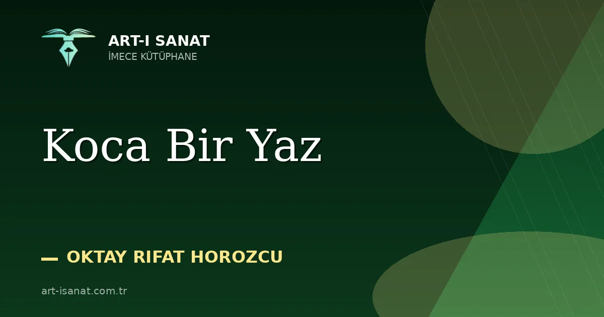 Koca Bir Yaz
