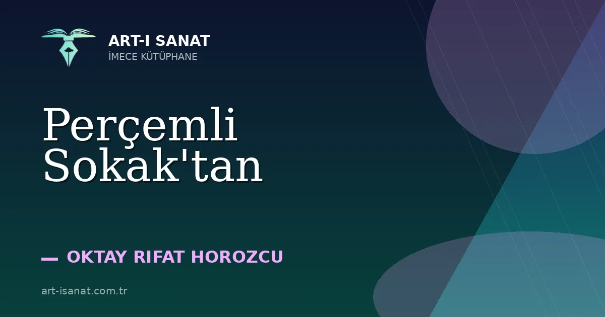 Perçemli Sokak'tan