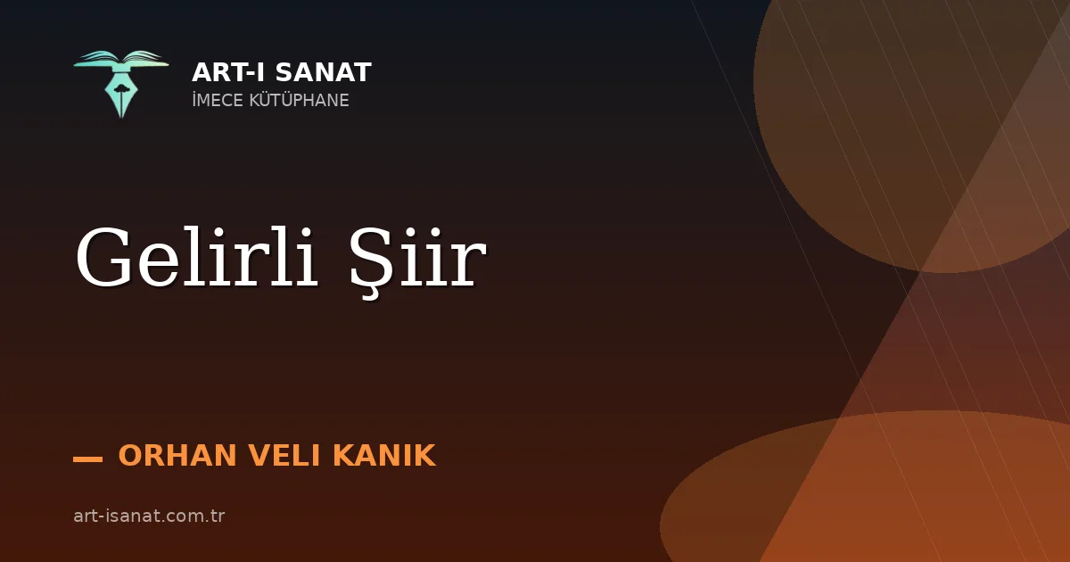Gelirli Şiir