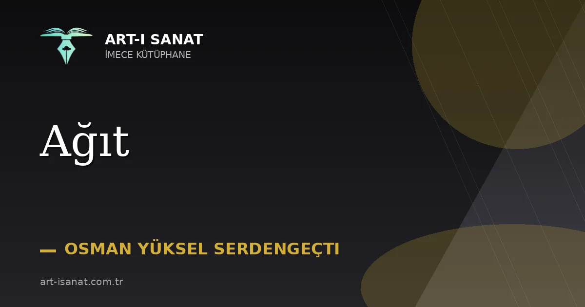Ağıt
