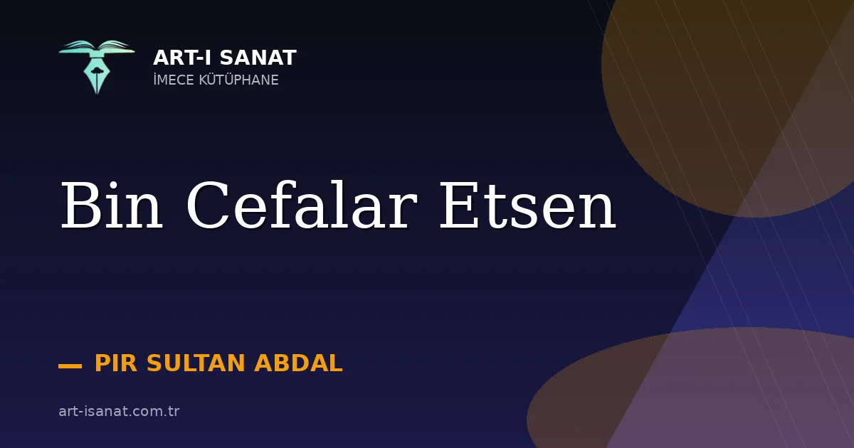 Bin Cefalar Etsen