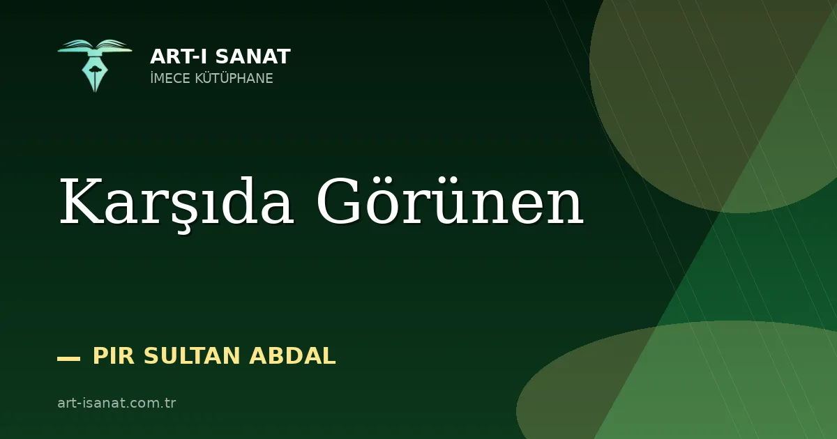 Karşıda Görünen
