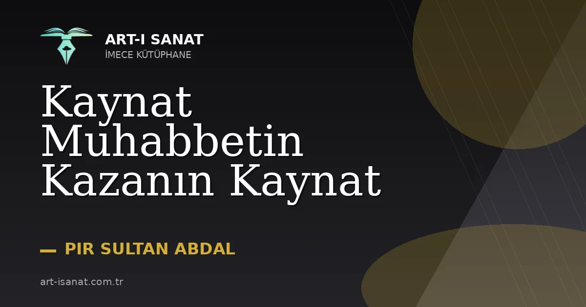Kaynat Muhabbetin Kazanın Kaynat