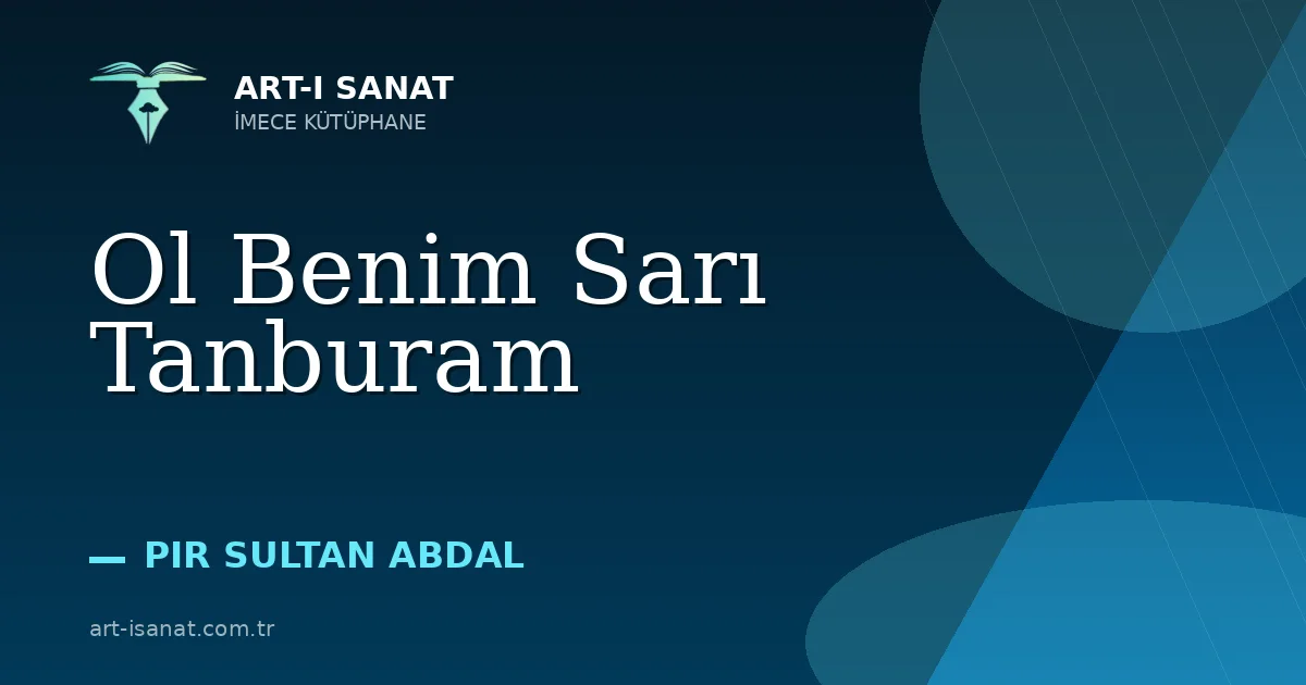 Ol Benim Sarı Tanburam