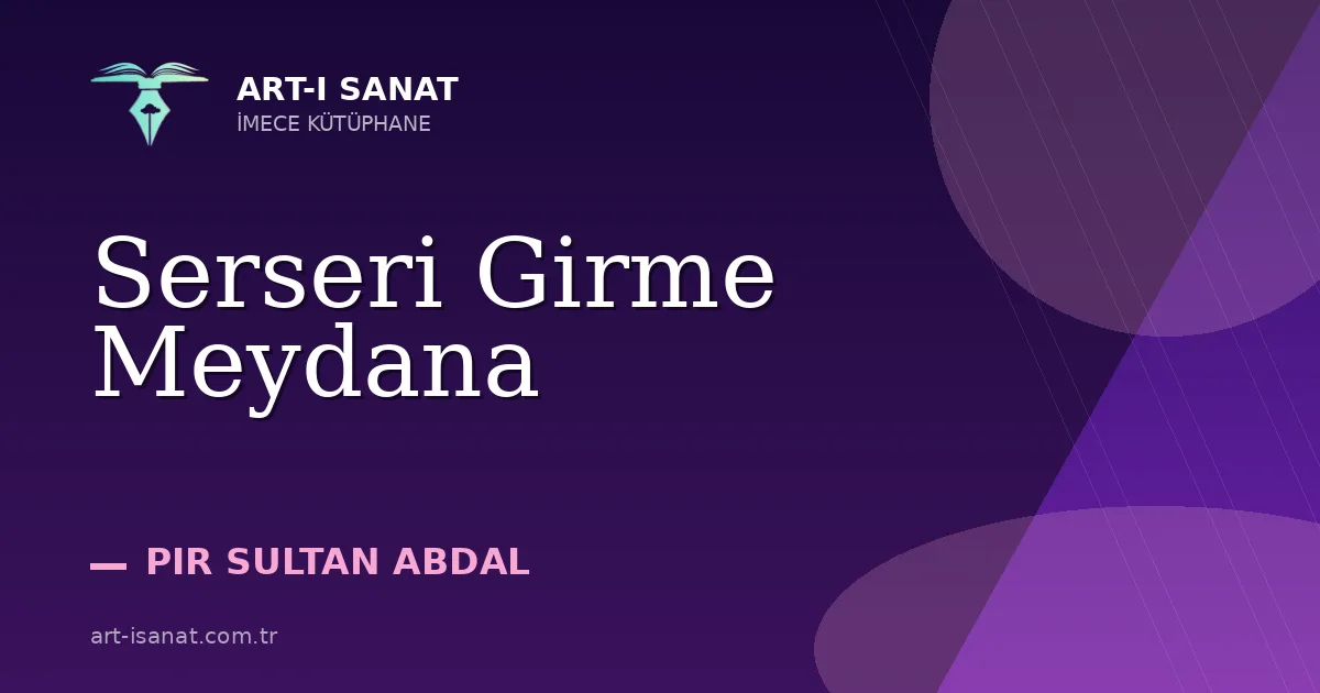 Serseri Girme Meydana