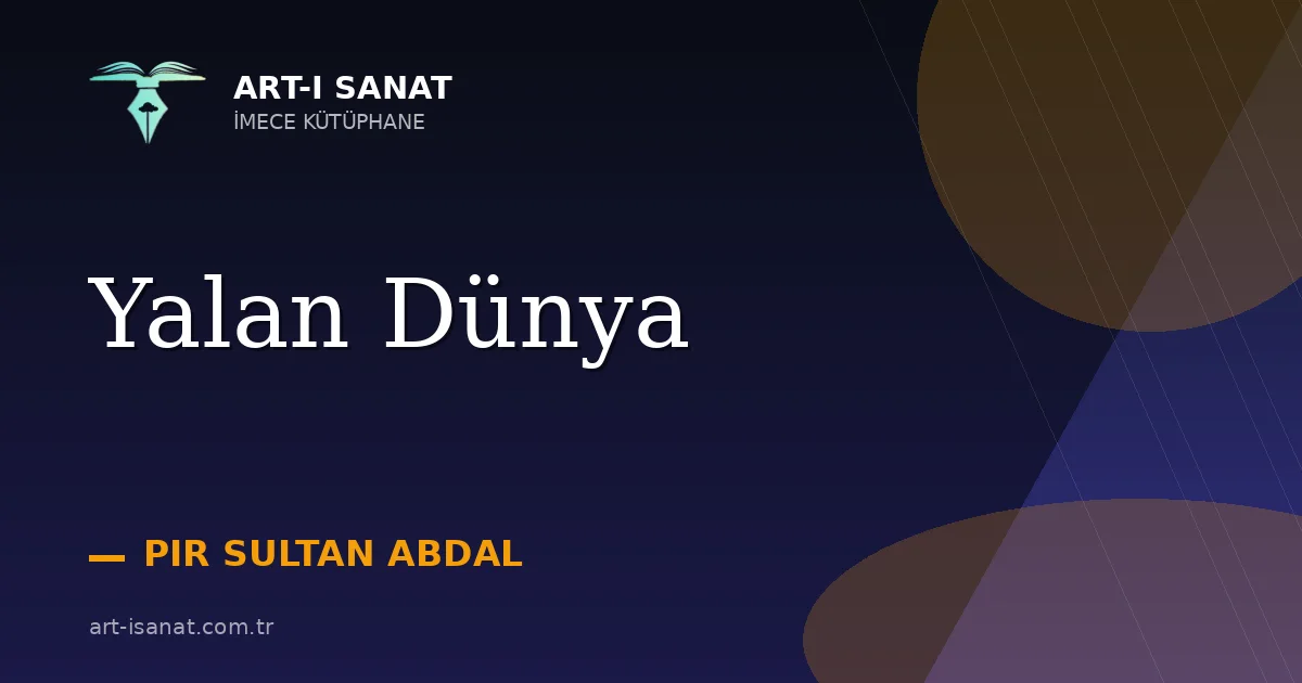 Yalan Dünya