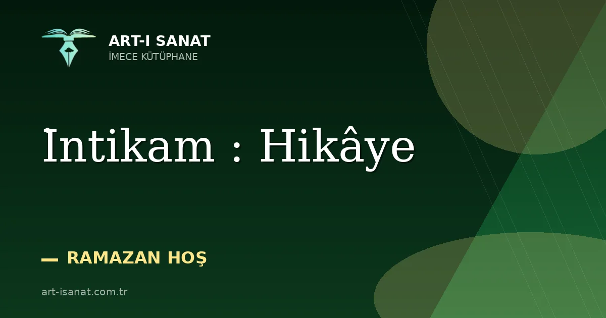 İntikam : Hikâye