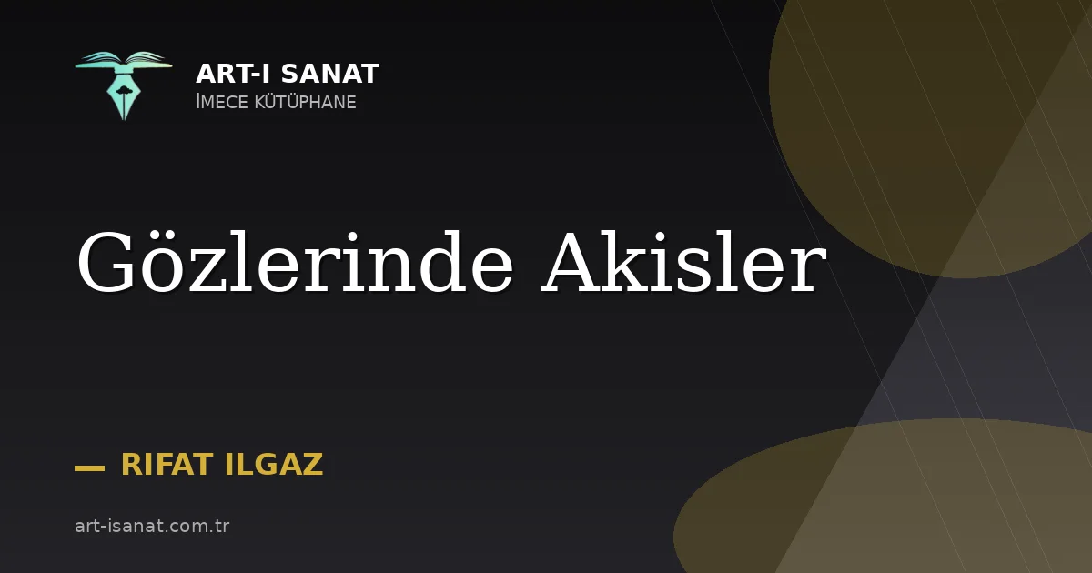 Gözlerinde Akisler