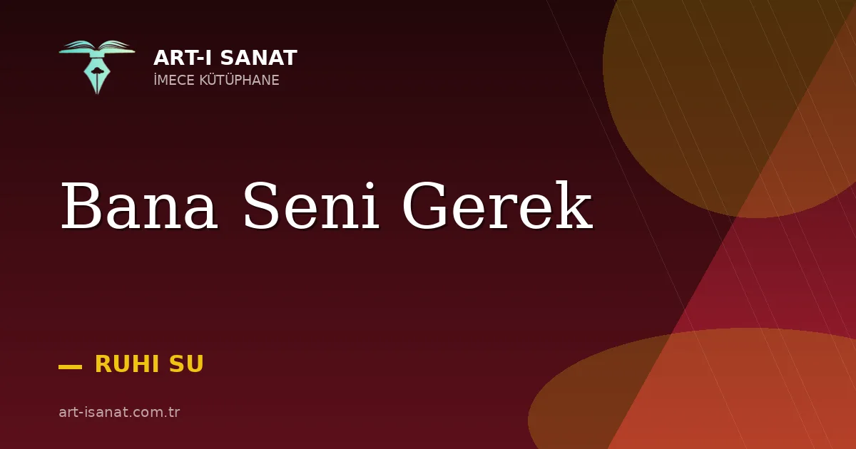 Bana Seni Gerek