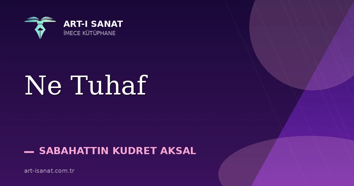 Ne Tuhaf