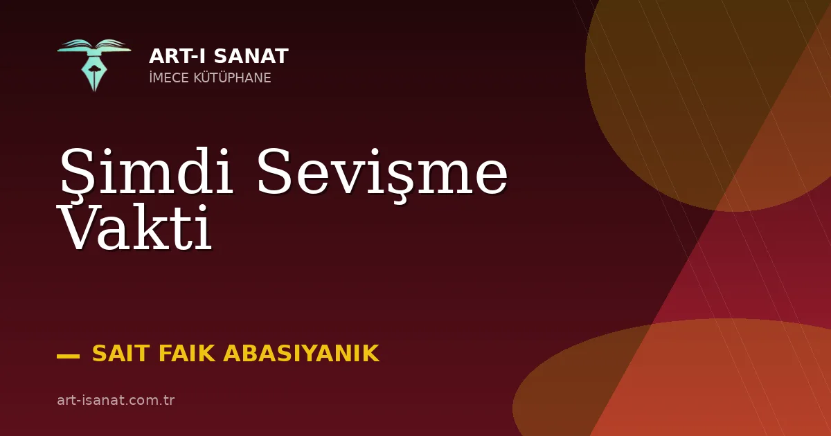 Şimdi Sevişme Vakti