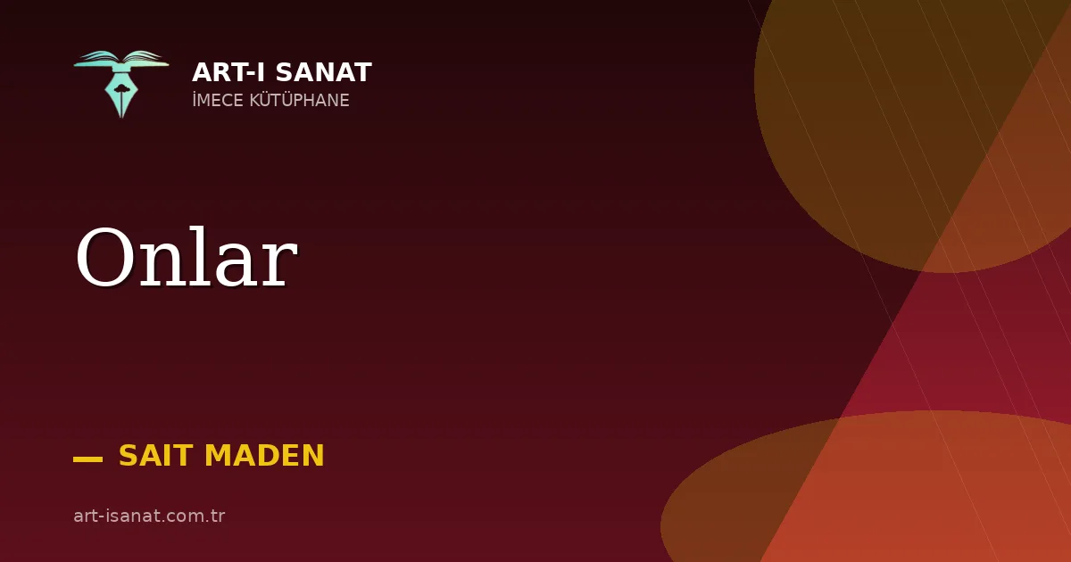 Onlar