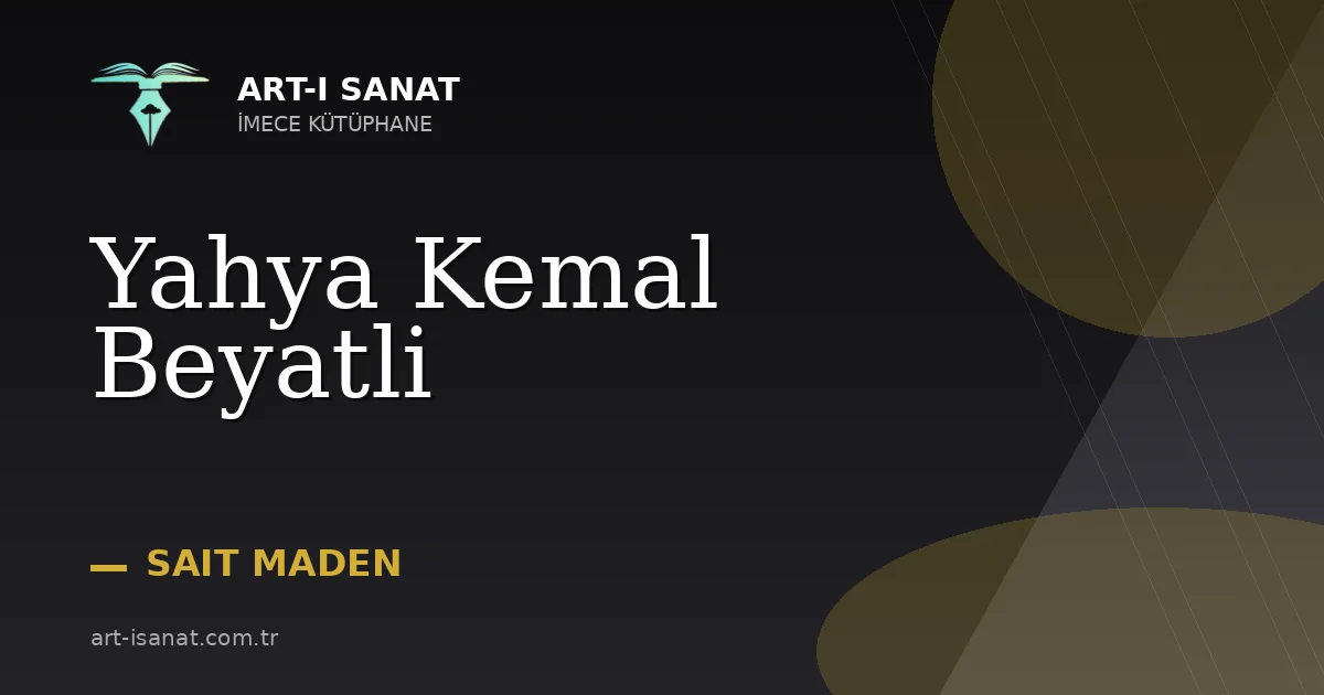 Yahya Kemal Beyatli