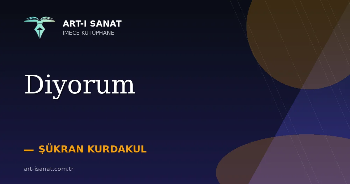 Diyorum