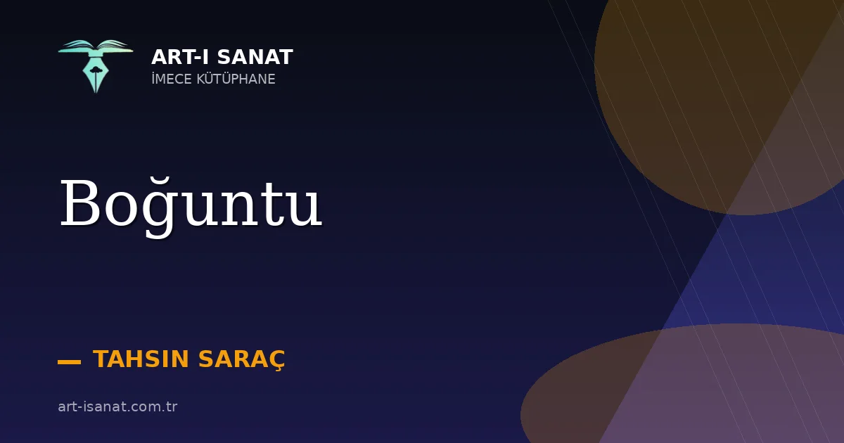 Boğuntu