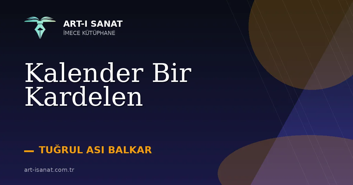 Kalender Bir Kardelen