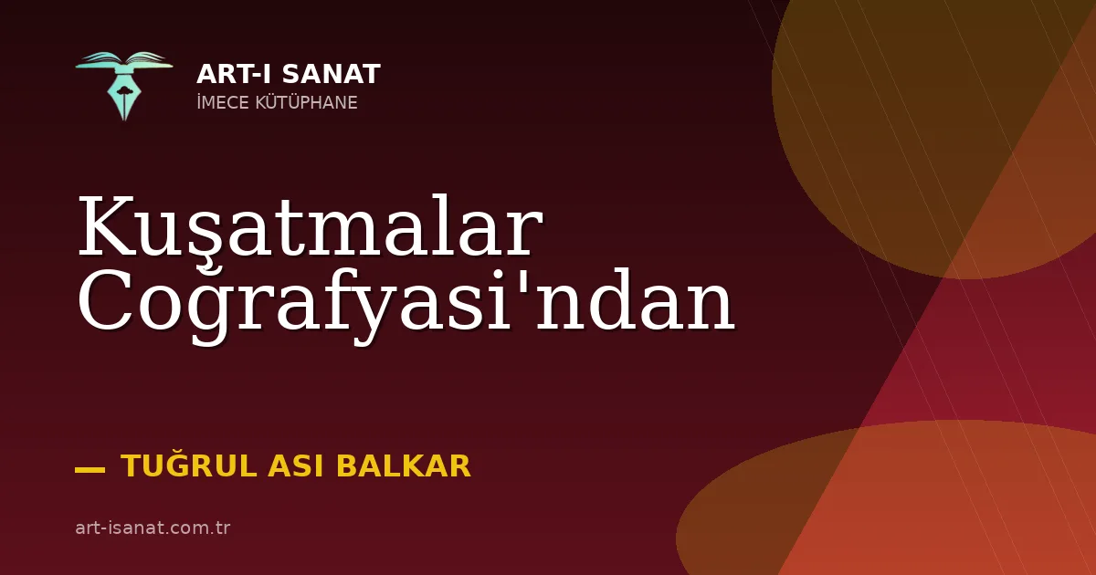 Kuşatmalar Coğrafyasi'ndan