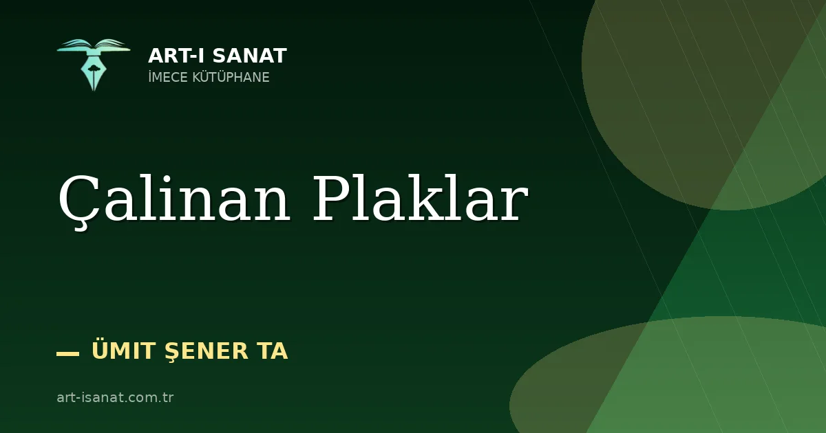 Çalinan Plaklar