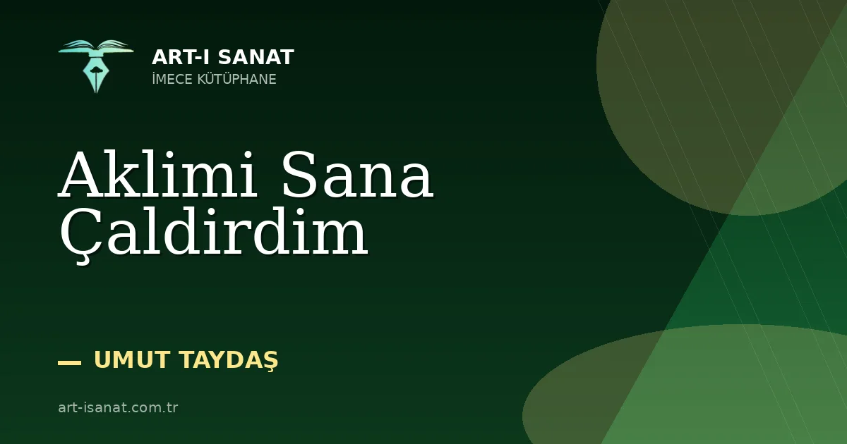 Aklimi Sana Çaldirdim