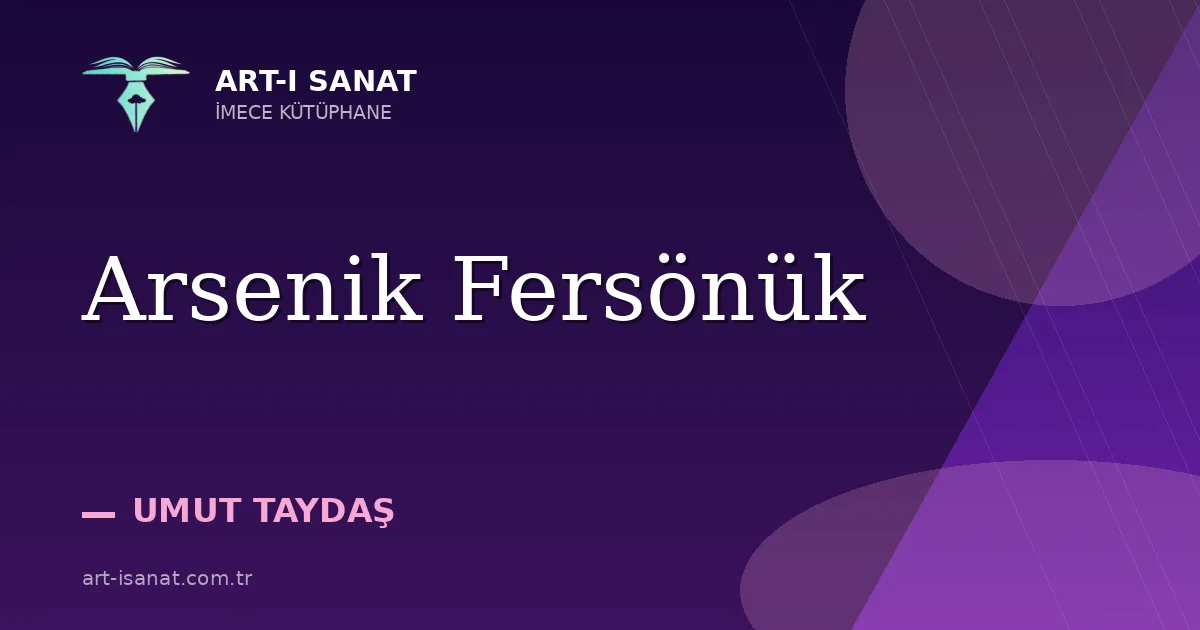 Arsenik Fersönük