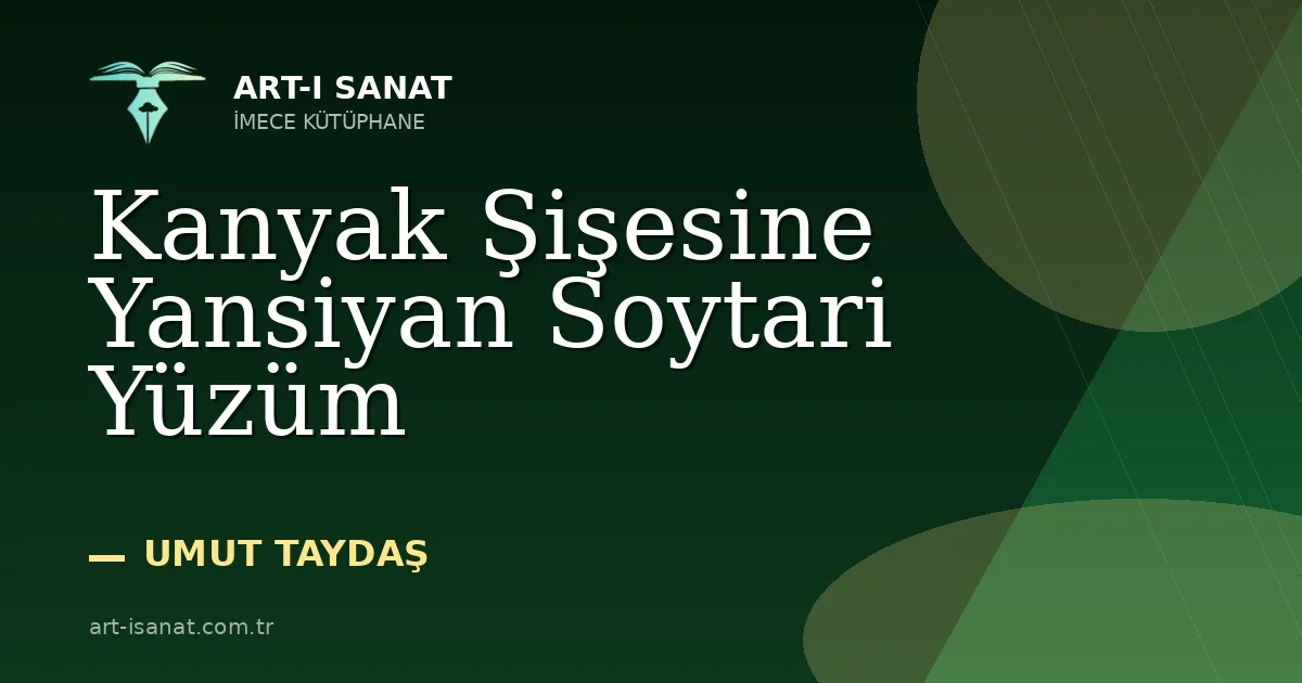 Kanyak Şişesine Yansiyan Soytari Yüzüm