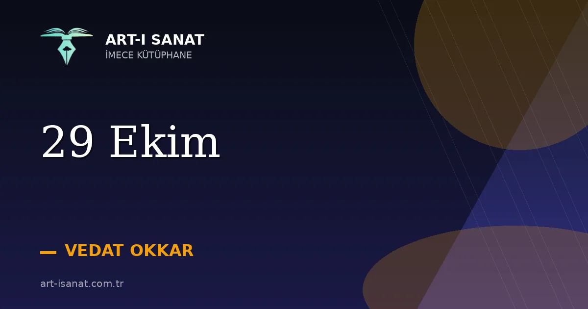 29 Ekim