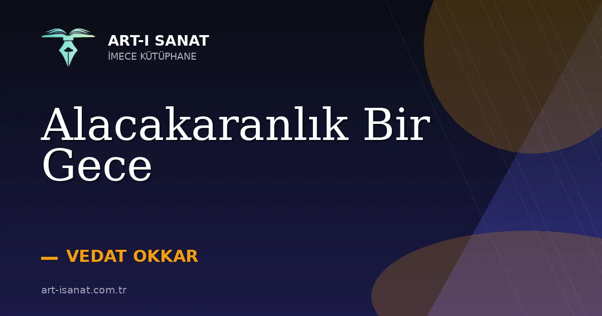 Alacakaranlık Bir Gece