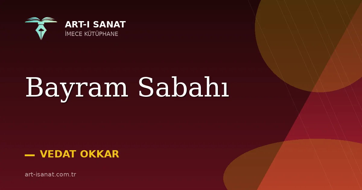 Bayram Sabahı