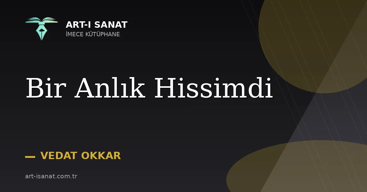 Bir Anlık Hissimdi