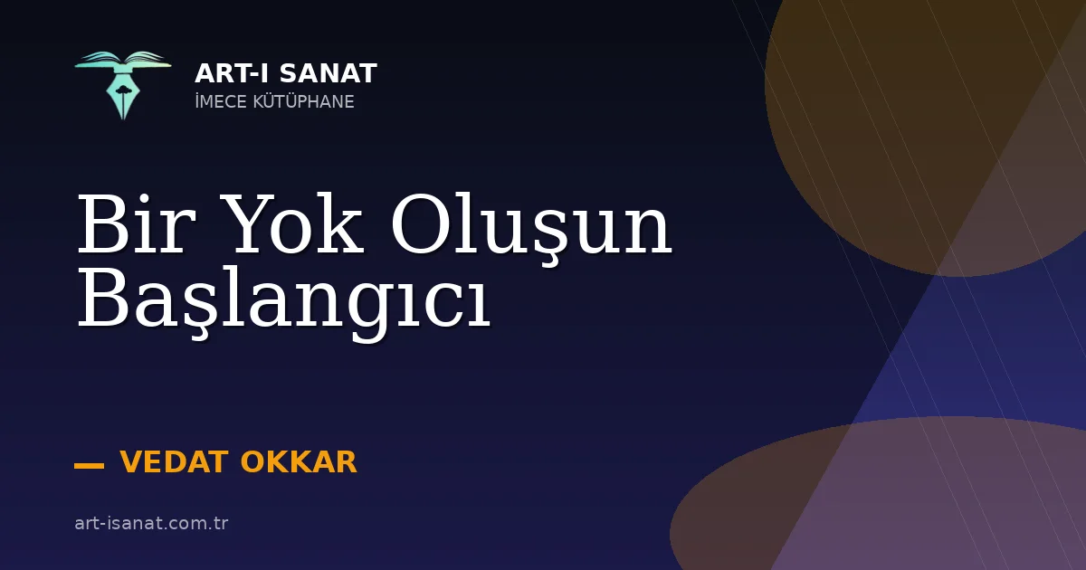 Bir Yok Oluşun Başlangıcı