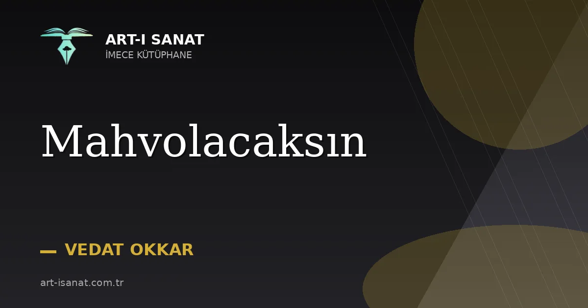 Mahvolacaksın