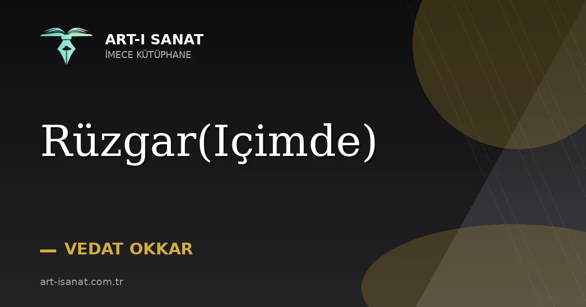 Rüzgar(Içimde)