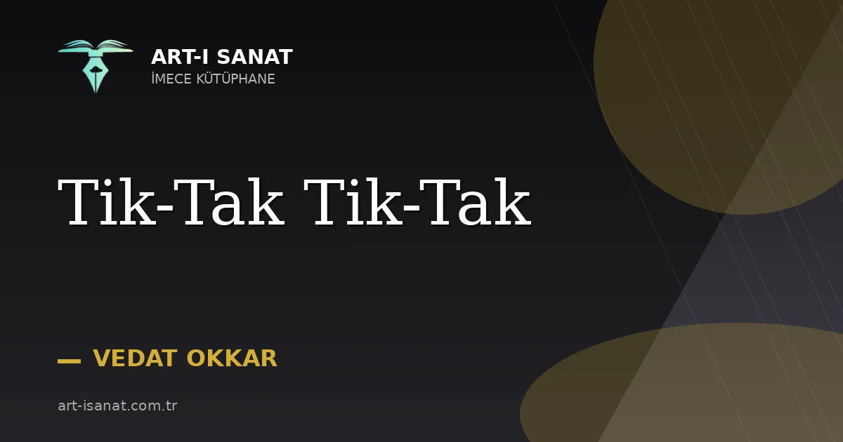 Tik-Tak Tik-Tak