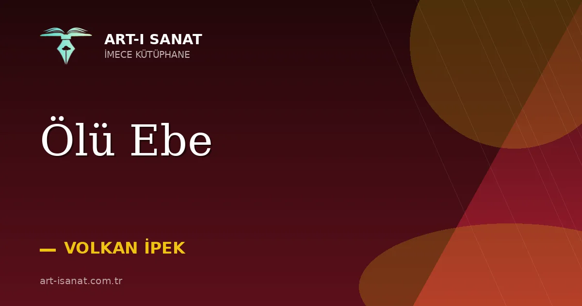 Ölü Ebe