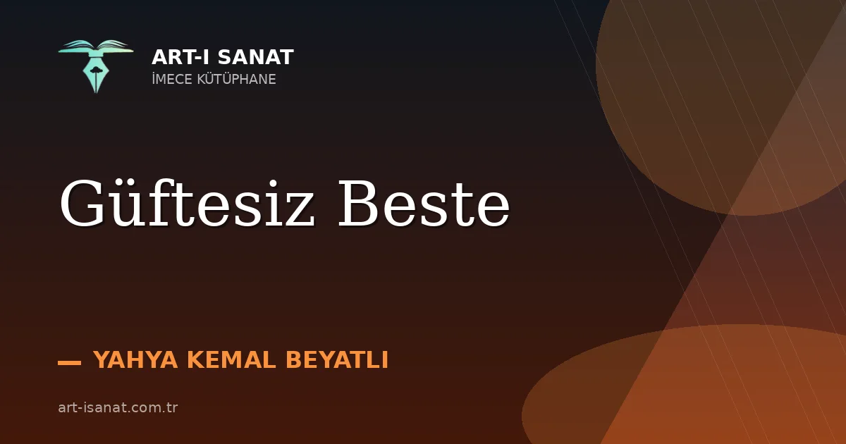 Güftesiz Beste