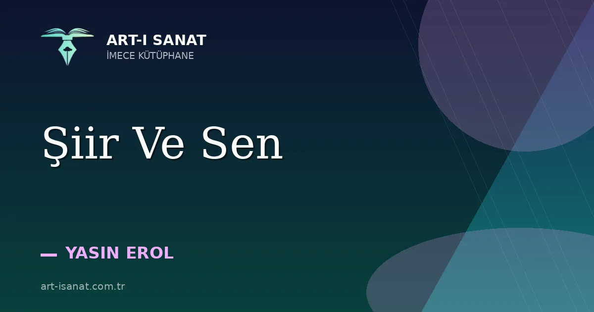 Şiir Ve Sen