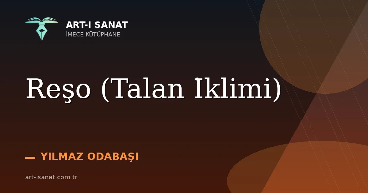 Reşo (Talan İklimi)