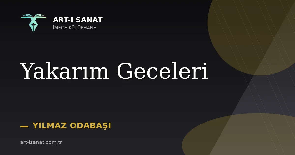 Yakarım Geceleri