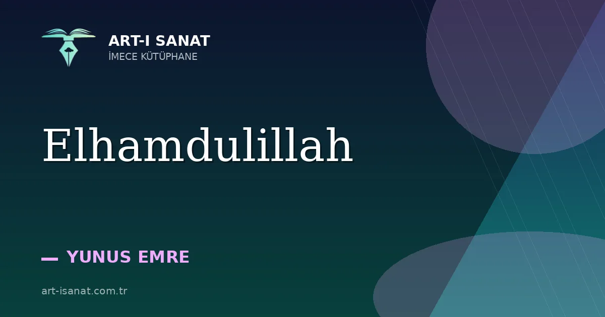 Elhamdulillah