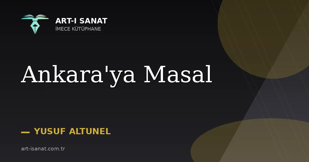 Ankara'ya Masal