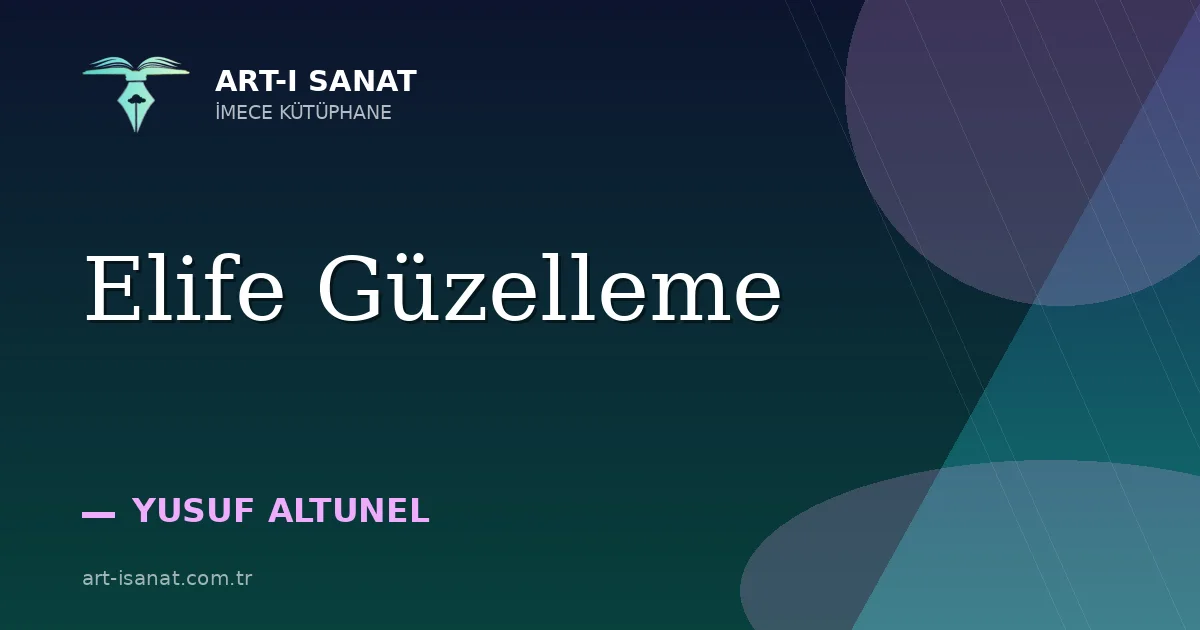 Elife Güzelleme