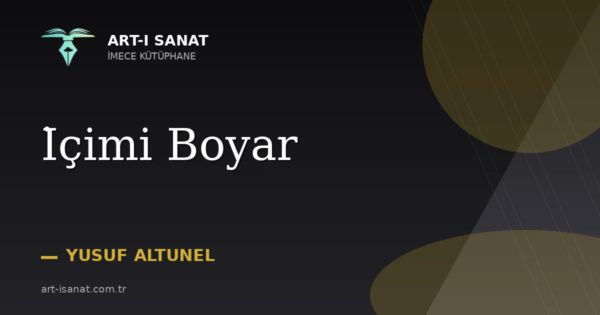 İçimi Boyar