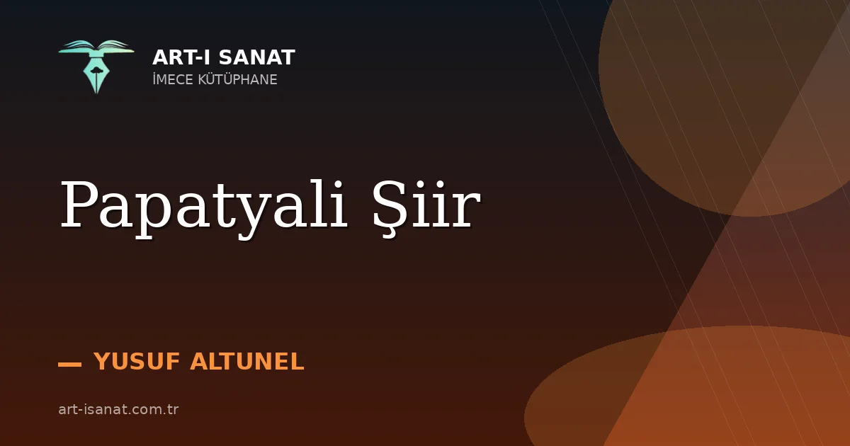 Papatyali Şiir