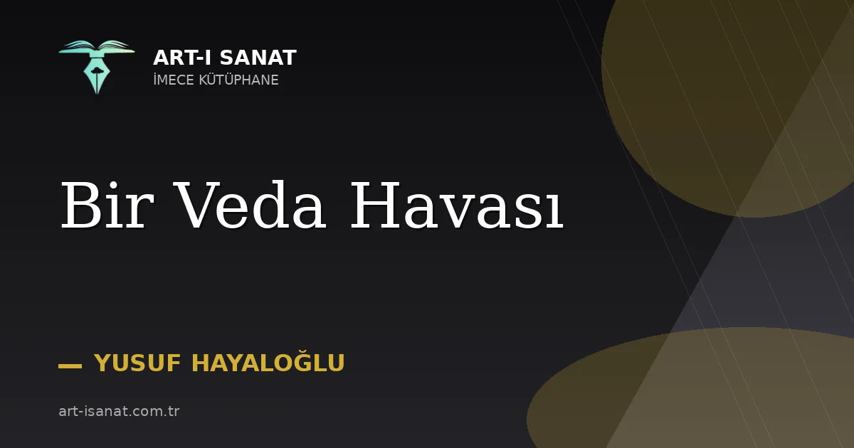 Bir Veda Havası