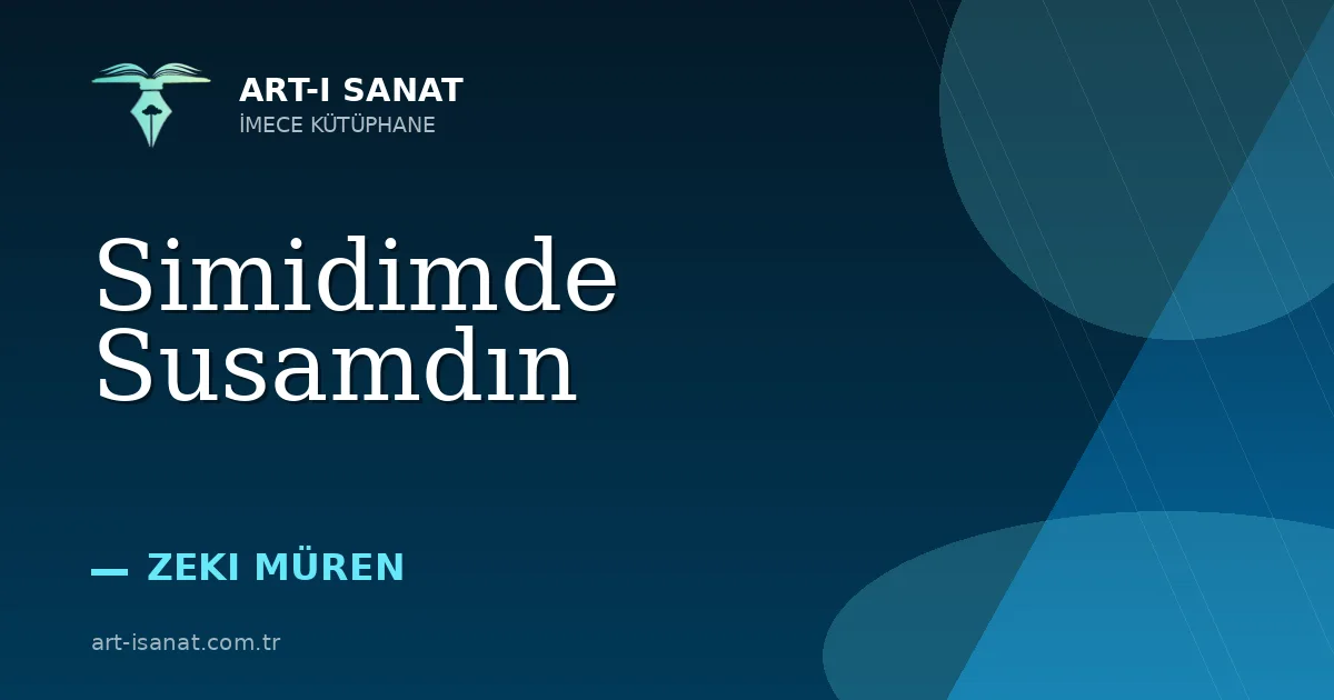 Simidimde Susamdın