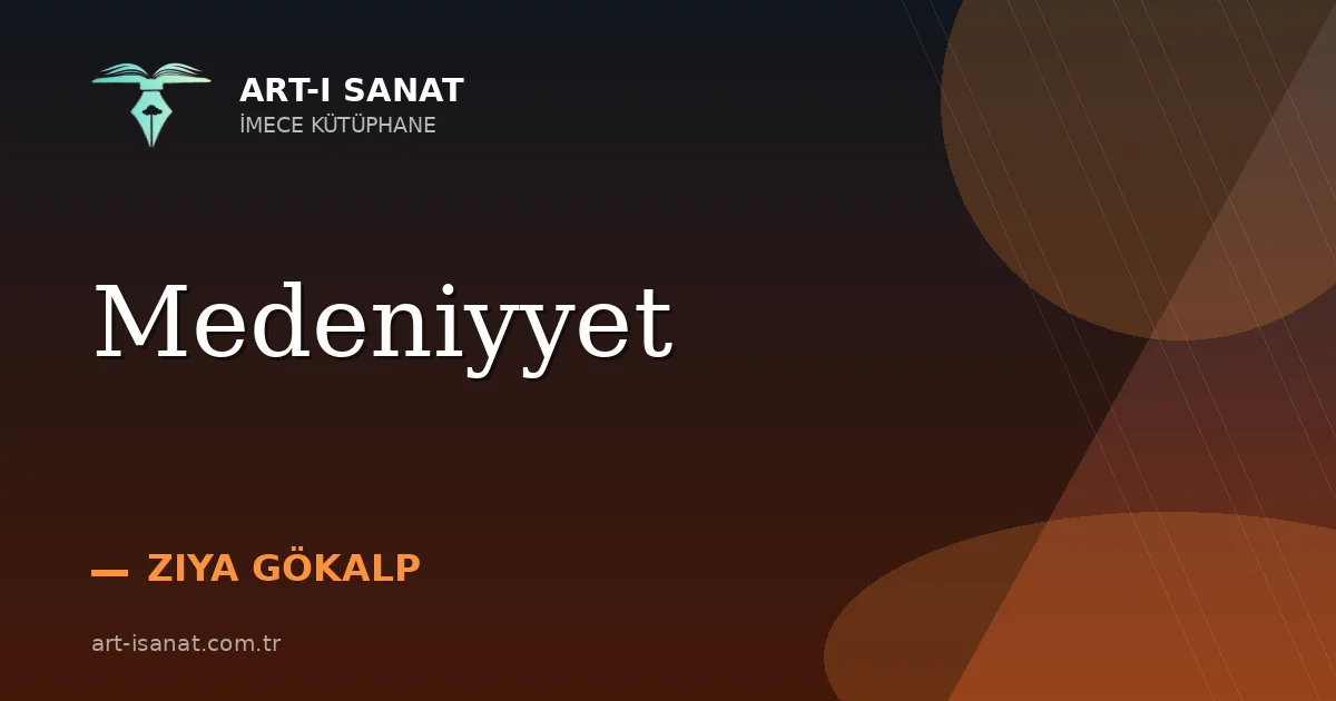 Medeniyyet