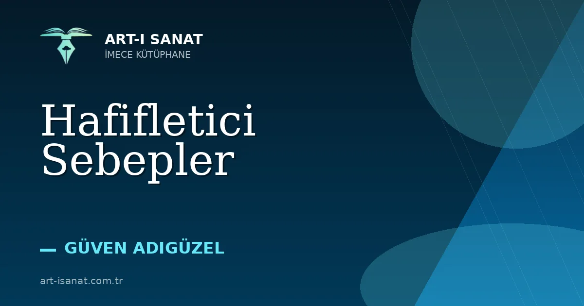Hafifletici Sebepler