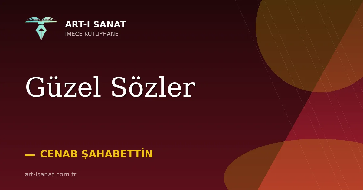 Güzel Sözler